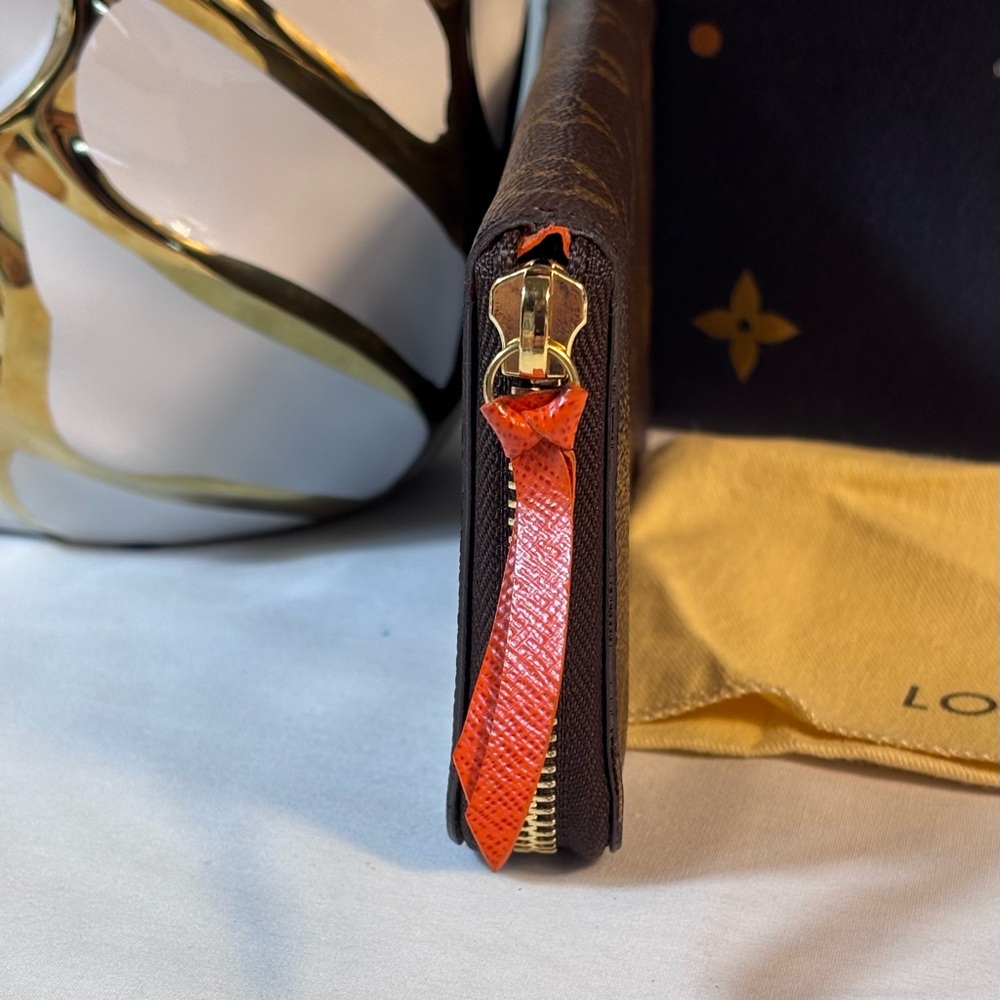 Louis Vuitton Clemence Wallet Monogram Orange - Picture 5 of 13